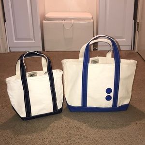 Pair of L.L Bean tote (2)
